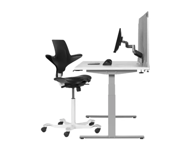 BakkerElkhuizen BE Safety Screen Achterpaneel 120 × 60 cm Grijs