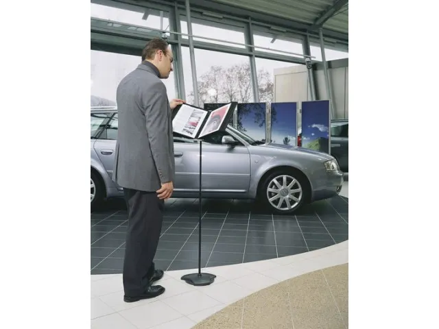 Vloerstandaard Sherpa Display System floor 10x A4