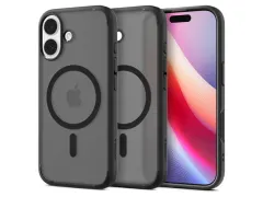 Ultra Hybrid MagFit Apple iPhone 17 Hoesje MagSafe Frost Zwart