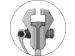 GEDORE 1.04/1A Universele trekker,2-armig,130x100mm