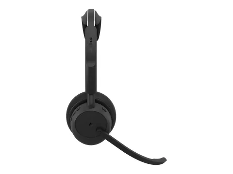 Jabra Evolve3 45 MS Stereo draadloze headset met ANC en USB-C Zwart