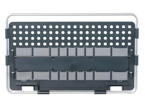 gereedschapshouder,borstelhouder,18rubberen lussen,HxBxD 285x440x50mm