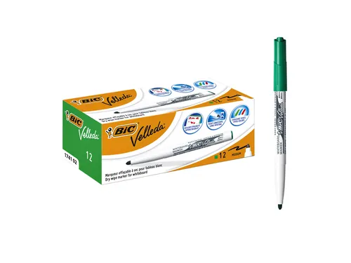 Whiteboardmarker Bic Velleda 1741 rond medium groen