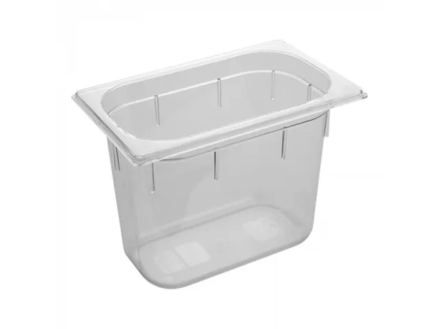 Caterchef Gastronorm bak 1/4 GN 200mm polycarbonaat transparant