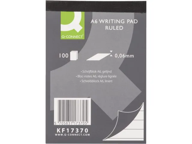 Collegeblok Quantore A4 ruit 5mm 23-gaats 100vel 70gr