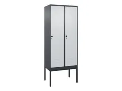 locker voor scheiding van kleding,HxBxD 2120x800x500mm,2vak