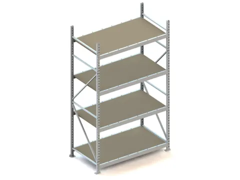 breedvakstelling,grondveld,HxBxD 2500x1451x800mm,vakl. 600kg