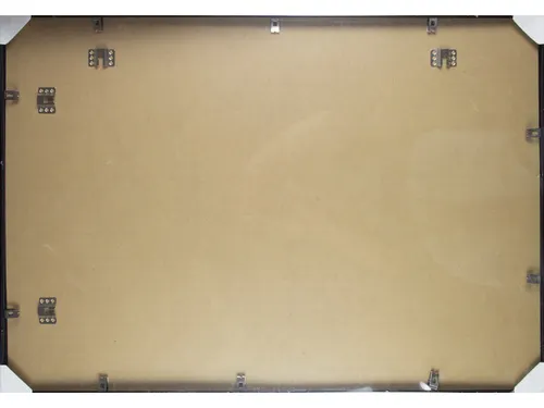 Fotolijst Seco A1 zwartkleurig Geborsteld aluminium. 11mm