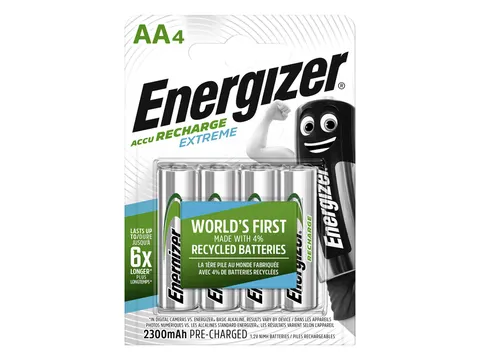Batterij oplaadbaar Energizer 4xAA 2300mAh