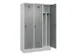 locker voor scheiding van kleding,HxBxD 1950x1200x500mm,3vak