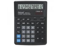 Calculator Rebell-BDC412-BX zwart desktop