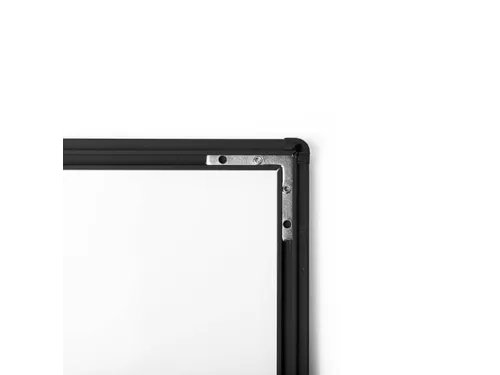 Verlichte Tafeldisplay LED Slide In A4 Zwart