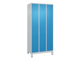 locker voor scheiding van kleding,HxBxD 1950x900x500mm,3vak - 1