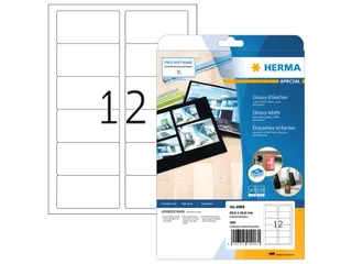 HERMA 4609 Premium etiketten A4 52,5x21,2mm Wit 11200 stuks - 6