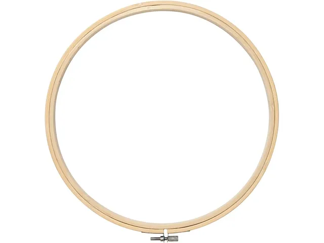 Borduurframe Creativ Company rond 25cm hout