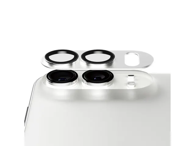 PanzerGlass Fender Camera Lens Protector Silver iPhone Duo, Apple,