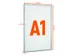 Kliklijst Durable aluminium A1 outdoor
