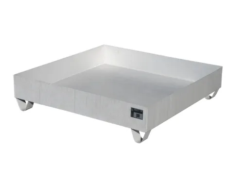 Opvangbak 4X 241L Opvangvol. 241L Rvs H X B X D 285X 1200X 1200Mm