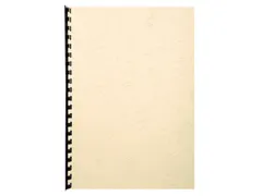 Paquet de 100 couvertures Grain cuir pour reliure A4 - Ivoire Edition