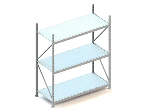 Breedvakstelling Basisveld 2200x1800x800mm 3 Stalen Legborden 600kg