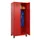 locker,HxBxD 1950x800x500mm,2vak,vak B 400mm,draaigrendel,voeten