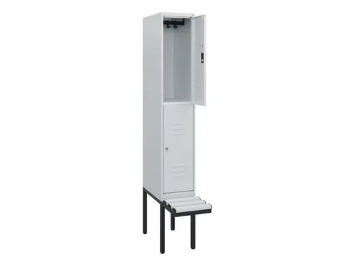 Dubbeldekse dekenkist,HxBxD 1950x300x815mm,1x2vak.,vak B 300mm