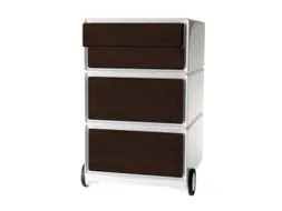 mobiel ladeblok,HxBxD 642x390x436mm,4lade(n),romp wit,front zijwand