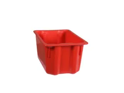 Draaistapelbak Pp Hxlxb 180X400X280Mm 13L Rood