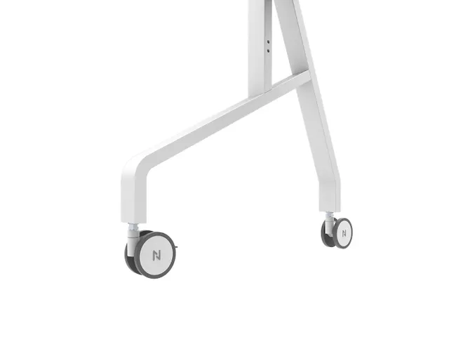 Support sol mobile Neomounts MOVE Go XL FL50-575WH1 écran 65-110 inch