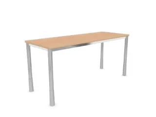 In hoogte verstelbaar bureau,HxBxD 720-840x1600x600mm,NE-esdoorn - 2