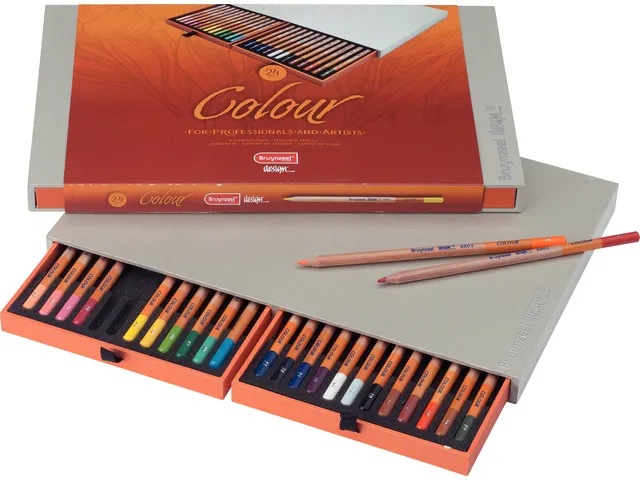 Kleurpotloden Bruynzeel Colour box 24stuks assort