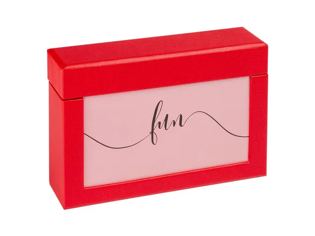 Fotobox walther design Fun 10x15cm 100 foto's rood