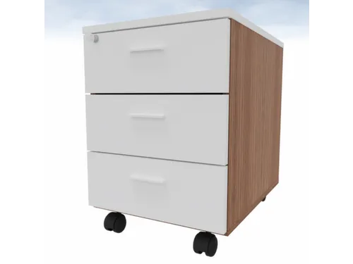 mobiel ladeblok,HxBxD 580x420x560mm,3lade(n),centr. vergrendeling