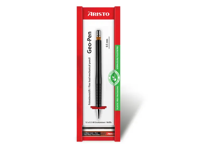 Vulpotlood Aristo Geo Pen Zwart 0.5 Mm Hb
