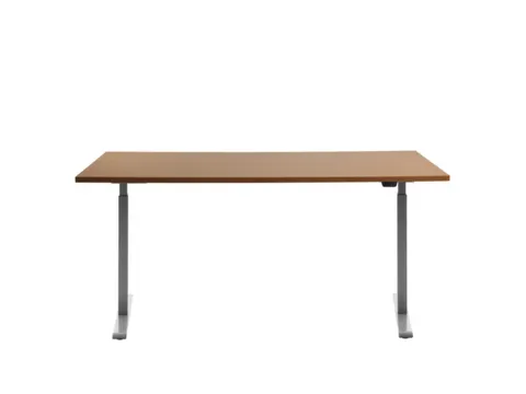 Elektrisch ihv bureau,HxBxD 700-1200x1600x800mm,blad beuken