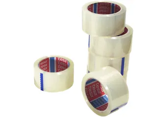 Verpakkingstape Tesa 64014 50mmx66m transparant PP - 1