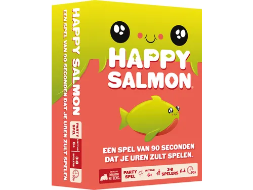 Happy Salmon partyspel 6+