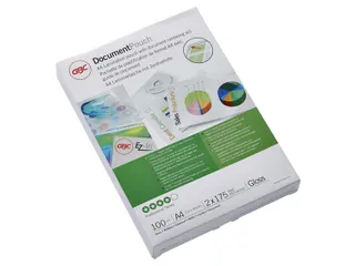 Lamineerhoes Gbc A4 175 Micron glanzend - 1