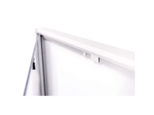 Binnenvitrine wand MAULextraslim whiteboard 2xA4 met slot