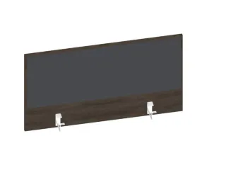 baliepaneel bureau aanbouw achter bruin hickory BN8010-antraciet 1000m - 1