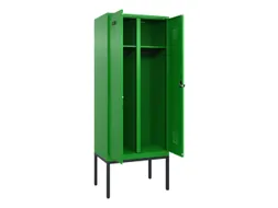 locker voor scheiding van kleding,HxBxD 2120x800x500mm,2vak