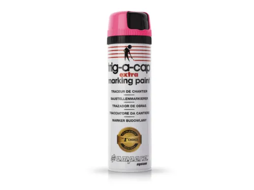 Markeerspray Voor Bouwplaatsen Roze Fluorescerend 500Ml