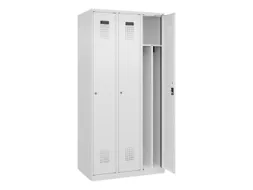 locker voor scheiding van kleding,HxBxD 1850x900x500mm,3vak