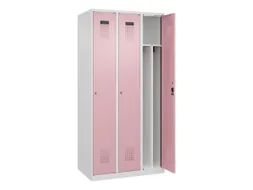 locker voor scheiding van kleding,HxBxD 1850x900x500mm,3vak