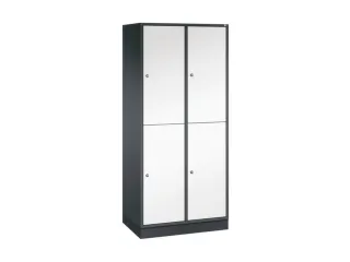 grootvolume garderobekast,HxBxD 1950x820x500mm,2x2vak.,vak B 360mm - 2