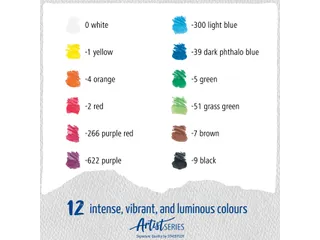 Aquarelpotlood Staedtler Mars Lumograph 12 kleuren - 13