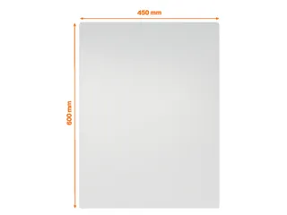 Whiteboard Nobo frameloos modulair magnetisch 60x45cm - 16