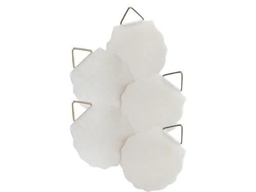 schilderijhanger Z-design Home 40mm wit pakje a 5 stuks