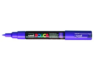 Verfstift Posca PC1MC Extra Fijne punt 0,7-1,0mm paars - 1