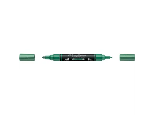 Acrylmarker Faber-Castell Multimark 295 green metallic